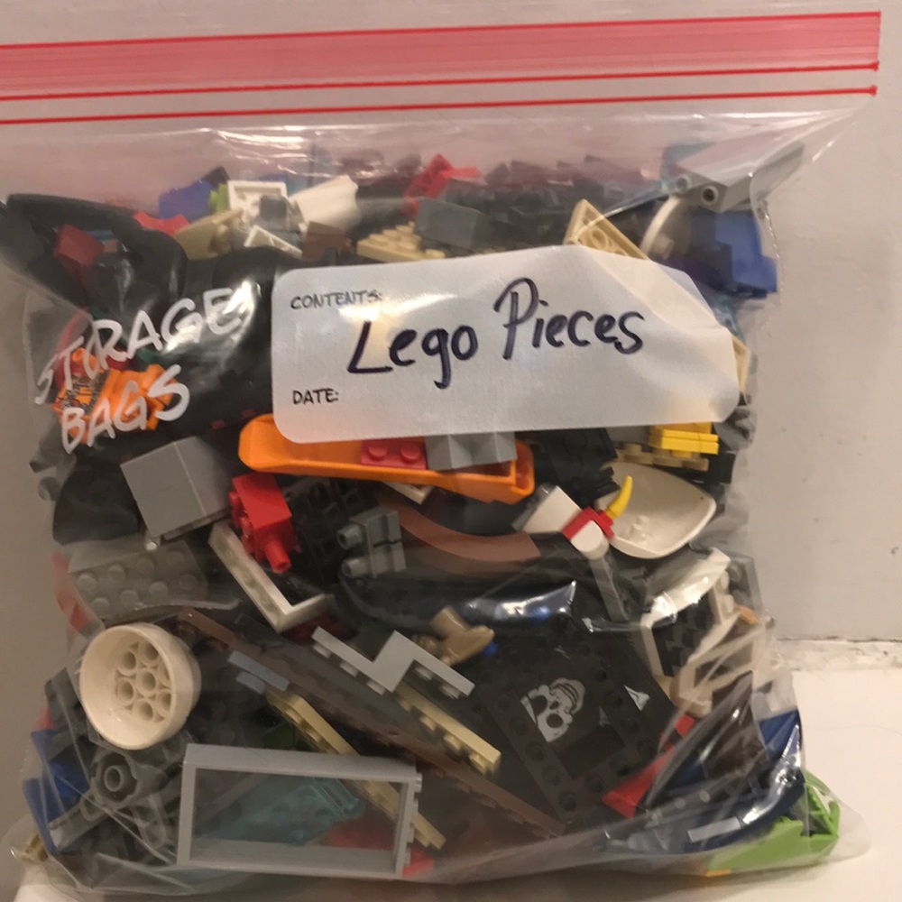 selling two bags of miscellaneous pieces for $10